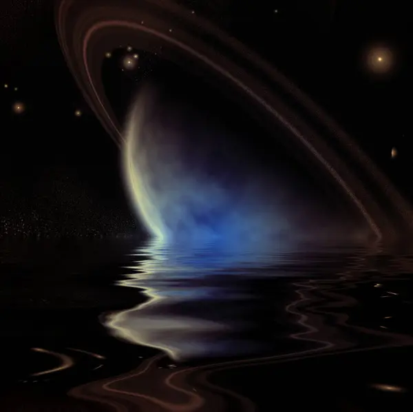 Exosolar Planet Abstract Conceptual Illustration — Stock Photo, Image