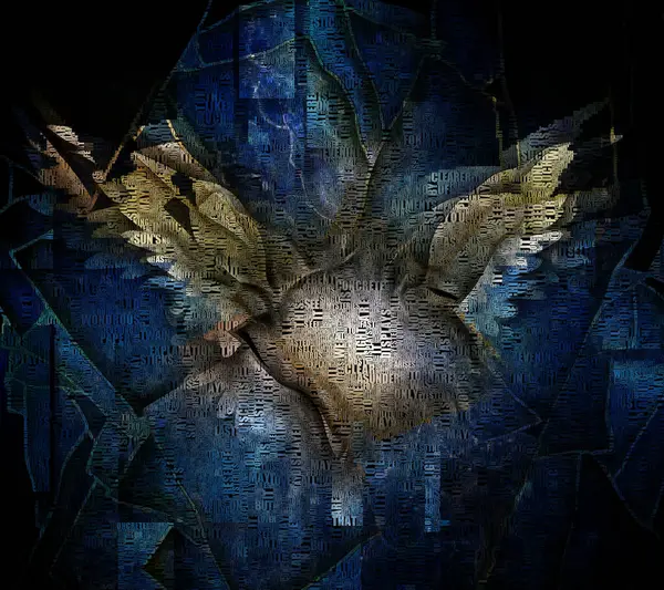 Крылья Ангела Концептуальная Творческая Иллюстрация — стоковое фото