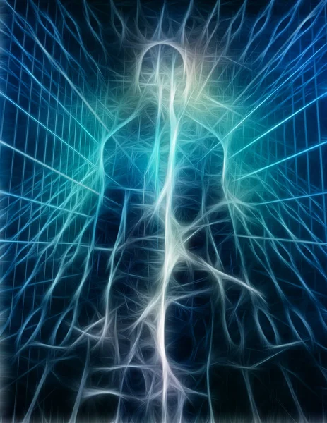 Pure Energy Abstract Conceptual Illustration — Stock Photo, Image