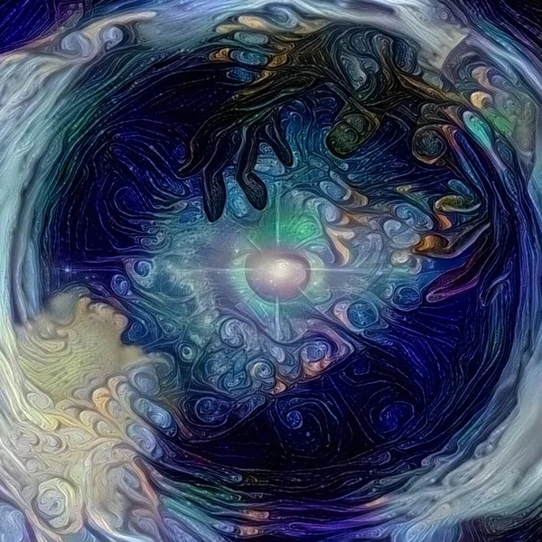 Eye of God, abstract conceptual illustration
