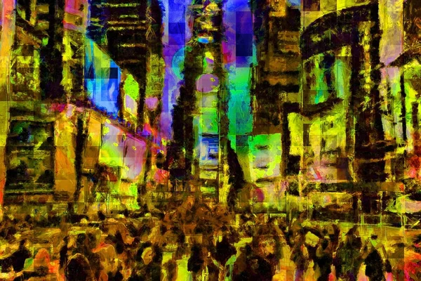Times Square New York City - Stock-foto