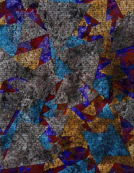 Абстрактный Творческий Фон Текстура Стекла — стоковое фото