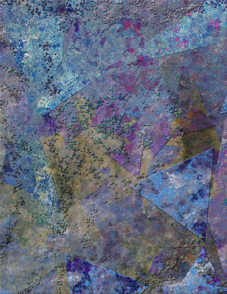 Абстрактный Творческий Фон Текстура Цветного Стекла — стоковое фото