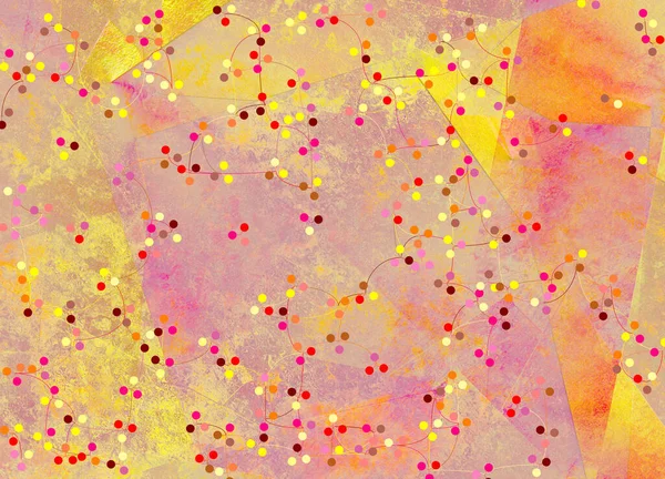 Abstrakt Rosa Gelben Weichen Farben — Stockfoto
