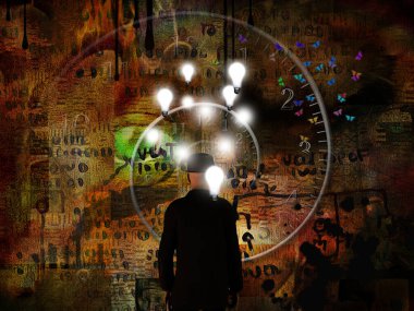 Zaman ve fikirler, kavramsal soyut çizimler