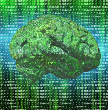 Elektronik Beyin, soyut kavramsal çizim