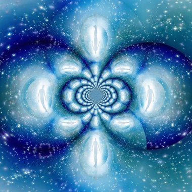 Aura ya da Soul, kavramsal soyut çizim