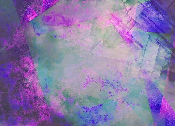 Cenário Criativo Abstrato Azul Púrpura — Fotografia de Stock