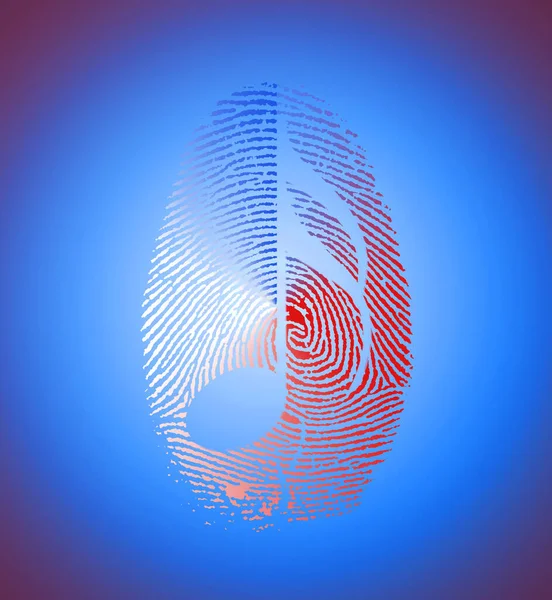 human fingerprint, verification, identification access concept