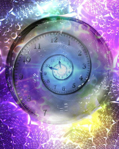 Time Warp Conceptual Abstract Illustration — Stock Photo, Image