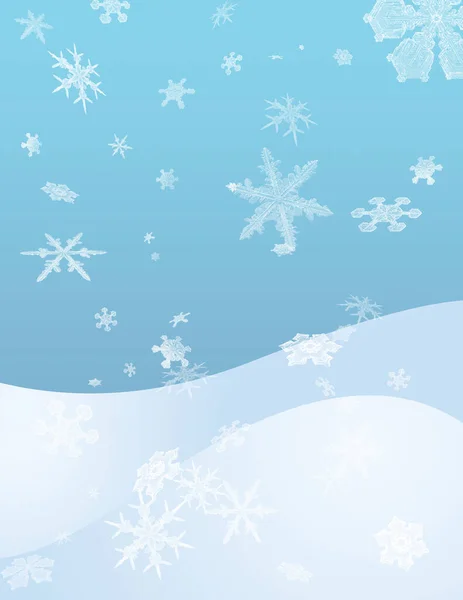 Lumihiutaleet Käsitteellinen Abstrakti Kuvitus — kuvapankkivalokuva