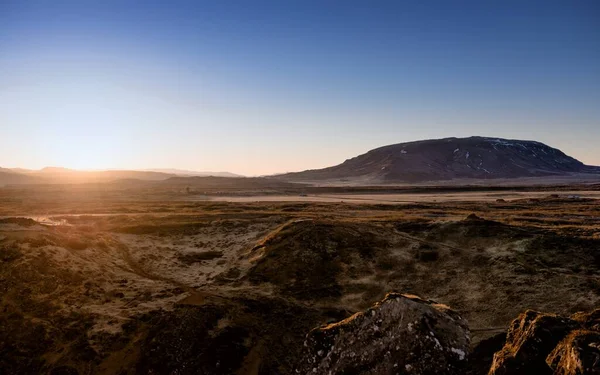 ヴォルカニック アイスランド風景 — ストック写真
