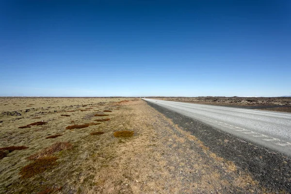 Long Hard Road Close View — Stock Photo, Image