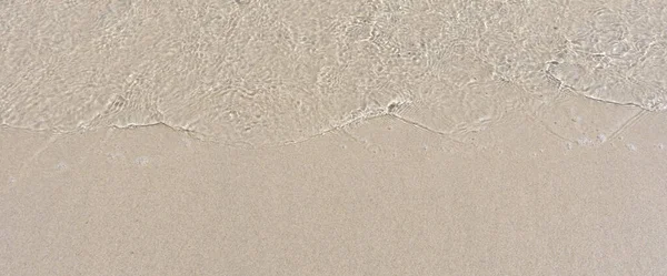 Belle Surface Mer Sable Contexte Abstrait — Photo
