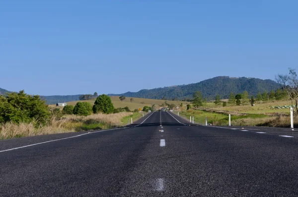 Australian Country Road Blue Sky — Stock Photo, Image