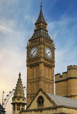 Londra, İngiltere 'deki Big Ben.