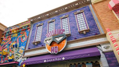 OSAKA, JAPONYA - 19 Şubat 2020: Japonya 'daki Universal Stüdyoları, Osaka, Japonya