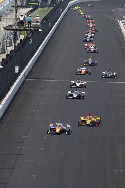 Indycar August Indianapolis 500 — Stockfoto
