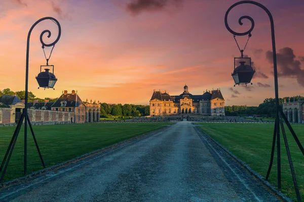 Das Chateau Vaux Vicomte Frankreich — Stockfoto
