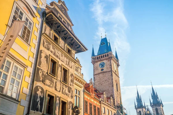 Kulturbyggnader Gamla Stan Prag Tjeckien — Stockfoto