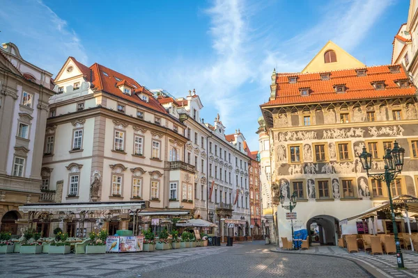Будівлі Спадщини Старому Місті Прага Чехії — стокове фото