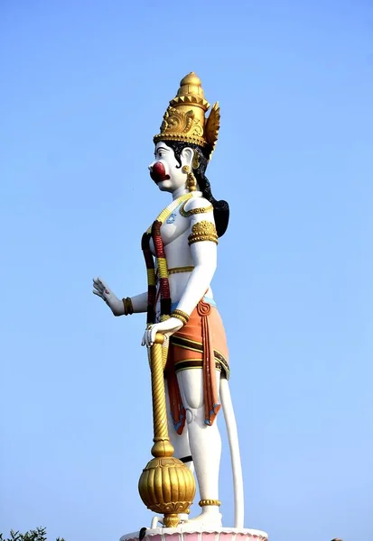 Хануман Індуїстський Бог Крупним Планом — стокове фото