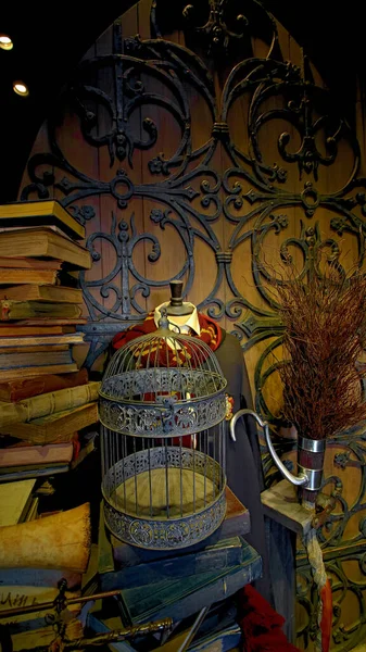 Zestaw Filmowy Czarodziejskim Świecie Harry Ego Pottera Universal Studios Japan — Zdjęcie stockowe