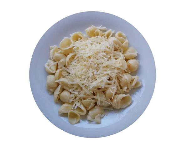 Close Shot Delicious Italian Pasta — стокове фото