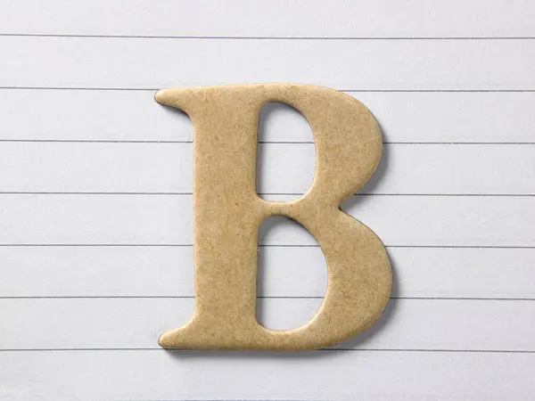 Letra Diy Modelo Design Alfabeto — Fotografia de Stock