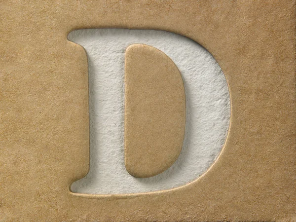 Buchstabe Diy Alphabet Design Vorlage — Stockfoto