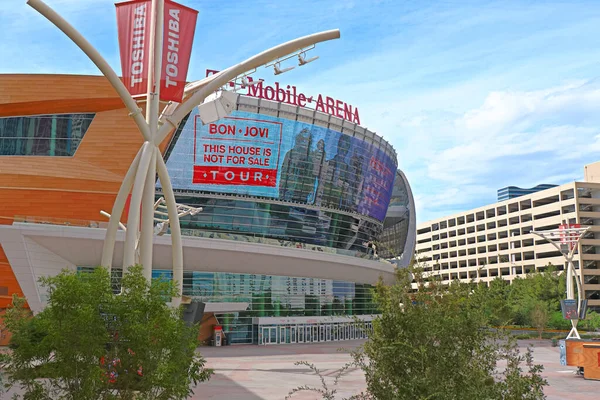 Exterior View of the T Mobile Arena in Las Vegas. Editorial Stock