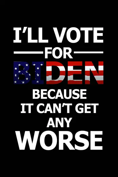Vote Biden Poster — Stock Photo, Image