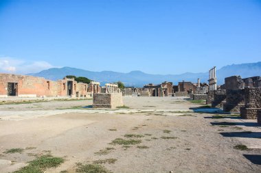 Pompeii, İtalya 'nın kalıntıları