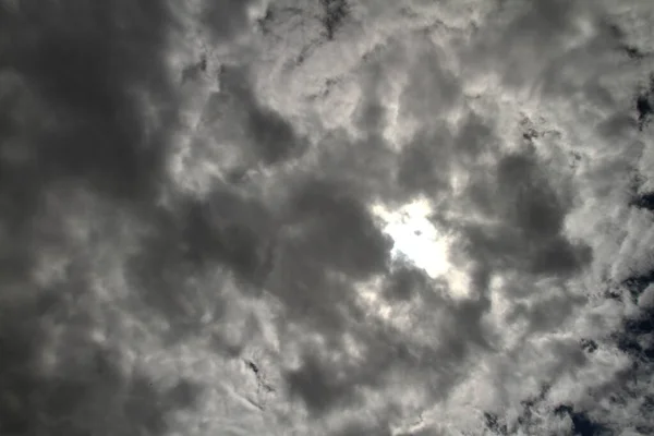 Красивые Облака Небе Облачный Фон — стоковое фото