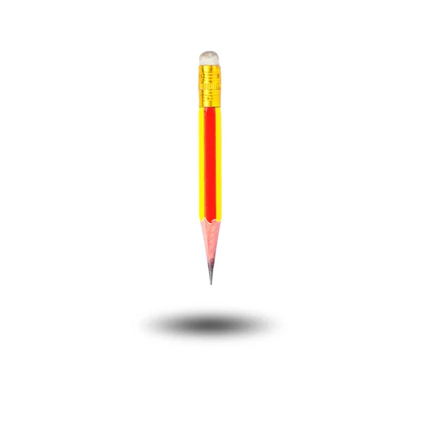 Short Wooden Pencil Close — Stock Photo, Image