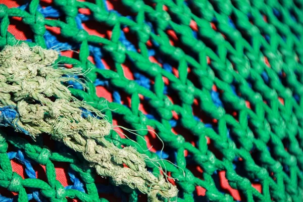 Fishing Nets Background Port — Stock Photo, Image