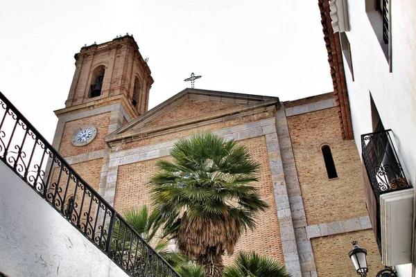 Nuestra Seora Del Consuelo Church Altea Square — Stock Photo, Image