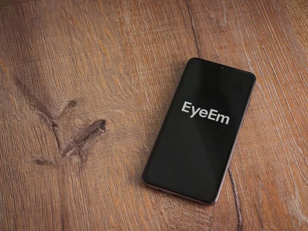 Eyeem Sharing Selling Images App Launch Screen Logo — Stock Fotó