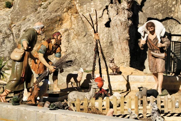 Traditional Nativity Figures Jijona — Stock Photo, Image