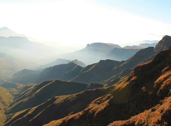 Paisagem Montanhas Lesoto — Fotografia de Stock