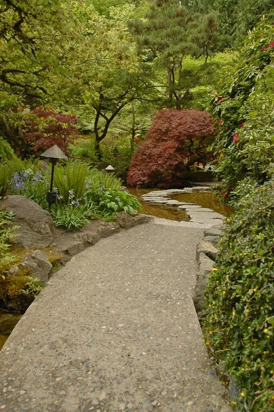 Pasaje Jardín Japonés —  Fotos de Stock