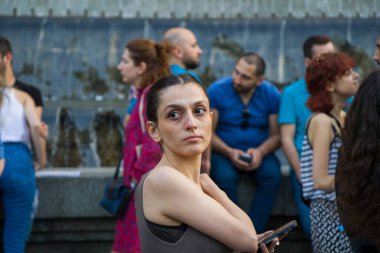 Gavrilov 'un Gecesi veya hükümet karşıtı protestolar olarak da bilinen Gürcistan Parlamentosu önündeki protestolar  