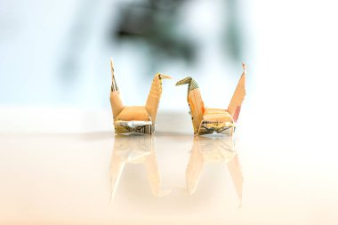 kağıt kuş arkaplan görüntüsü 