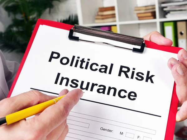 Insurer proposes Political risk insurance form.