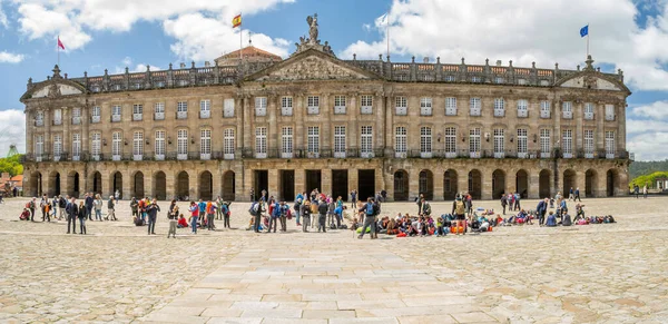 Pazo Raxoi Neoclassical Palace Santiago Compostela Galicia Spain — Stock Photo, Image
