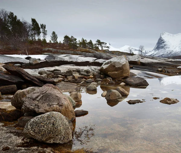 Picturesque View Beautiful Norway — Zdjęcie stockowe