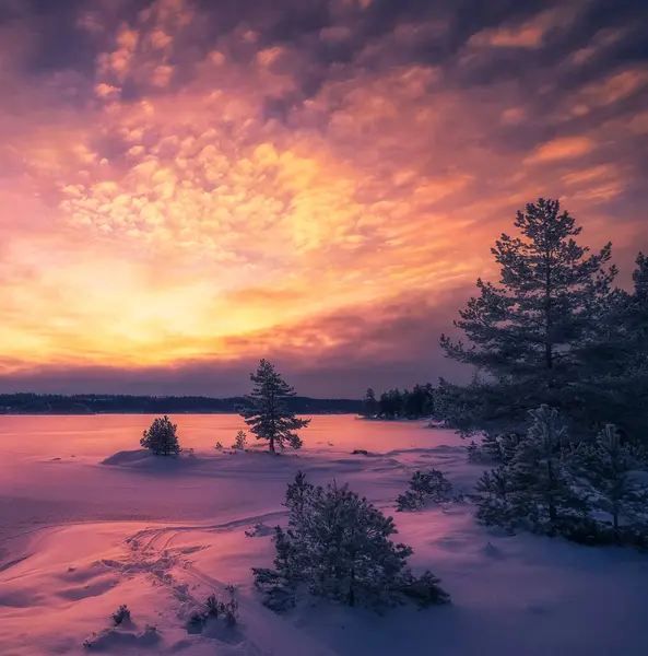 Picturesque View Beautiful Norway — Stockfoto