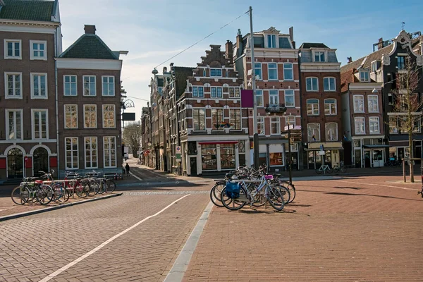 Scena Della Città Amsterdam Olanda — Foto Stock