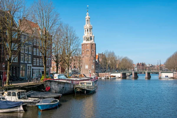 Stadtszene Aus Amsterdam Niederlande — Stockfoto