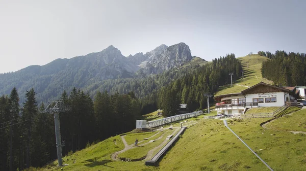Pohled Muttereralm Rakouské Alpy — Stock fotografie